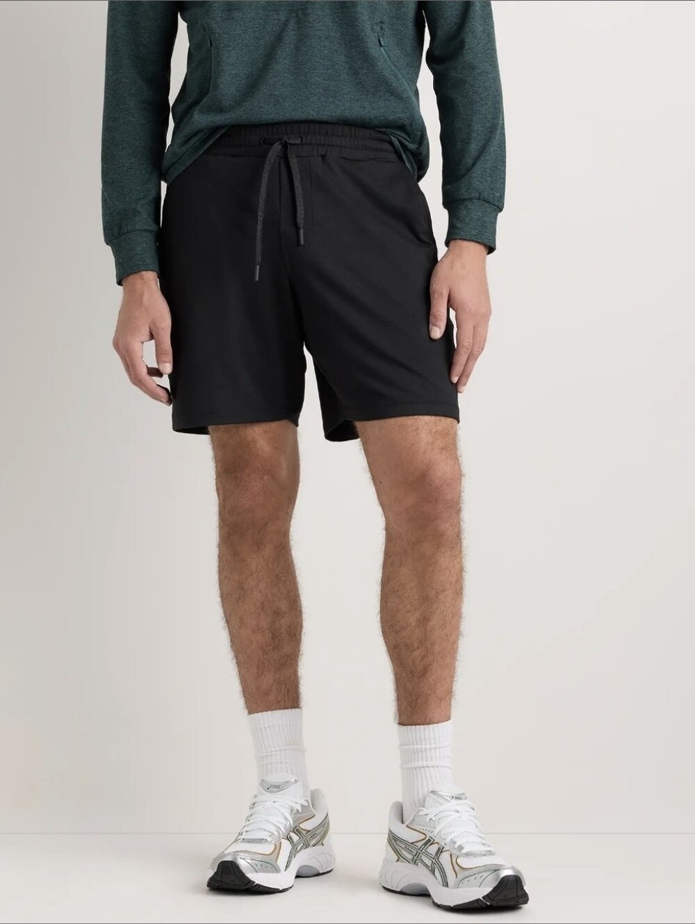 Quince Mens Flowknit Performance Shorts Sz M